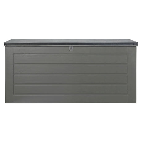 Gardeon 680L Weather-Resistant Lockable Outdoor Storage Box — Black — Allure Home Collections