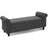 Artiss Faux Linen Storage Ottoman Upholstered Bench with Lift Up Lid Taupe or Grey — Allure Home Collections