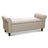 Artiss Faux Linen Storage Ottoman Upholstered Bench with Lift Up Lid Taupe or Grey — Allure Home Collections