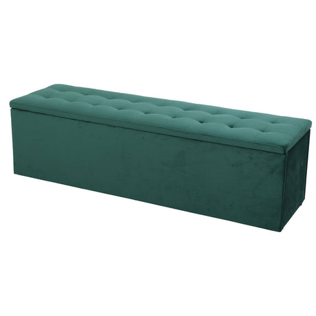 Artiss Tufted Upholstered Storage Ottoman Bench Lift Up Lid Grey Dark Grey or Black — Allure Home Collections