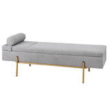 Artiss Boucle Fabric Storage Ottoman Bed with Lift Up Storage and Detachable Pillow — Allure Home Collections