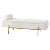Artiss Boucle Fabric Storage Ottoman Bed with Lift Up Storage and Detachable Pillow — Allure Home Collections