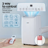 Devanti 14000BTU Portable Air Conditioner & Dehumidifier Fan