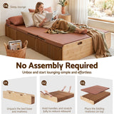 Sestri Single Bed Frame, Natural