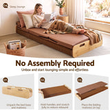 Noli Single Bed Frame, Natural