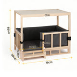 Bridgetown 2 in 1 Dog Kennel, Grey, view 2
