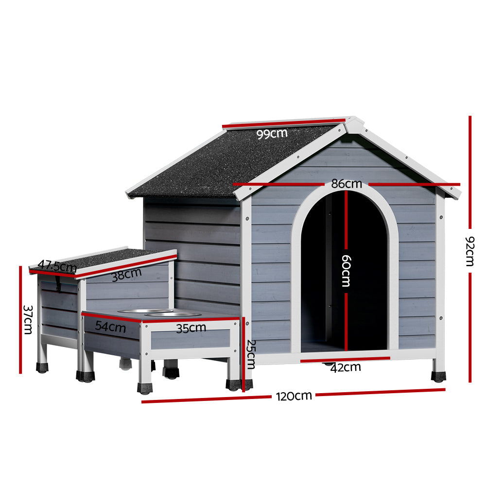 Capel Wooden Dog Kennel, view 2