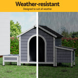 Capel Wooden Dog Kennel, view 4