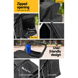Four Wheel Pet Stroller, Black
