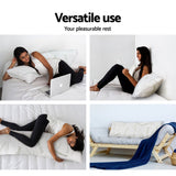 Giselle Bedding Bamboo Body Support Pillow — Full-Length, Head to Toe Comfort — Allure Home Collections