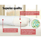 Giselle Bedding Bamboo Body Support Pillow — Full-Length, Head to Toe Comfort — Allure Home Collections