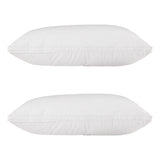 Giselle Bedding Luxury Duck Feather Down Pillow Twin Pack — Perfect Support and Softness — Allure Home Collections