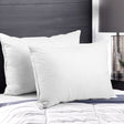 Giselle Bedding Duck Feather Down Pillow Twin Pack — 1kg Non-Live Plucked Fill — Allure Home Collections
