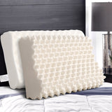 Giselle Bedding 100% Natural Latex Pillow Twin Pack — High Resilience, Breathable — Allure Home Collections