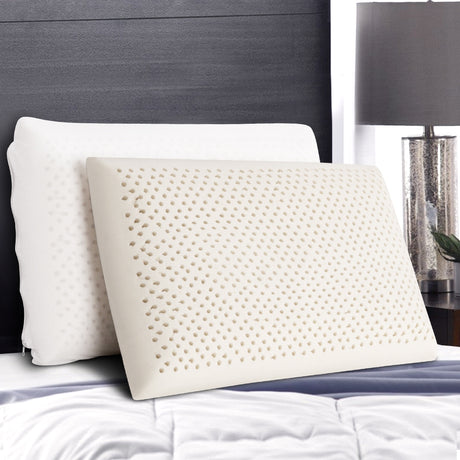 Giselle Bedding 100% Natural Latex Classic Pillow Twin Pack — Allure Home Collections