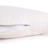 Giselle Bedding Gel-Infused Memory Foam Pillow Twin Pack — Bamboo Cover — Allure Home Collections