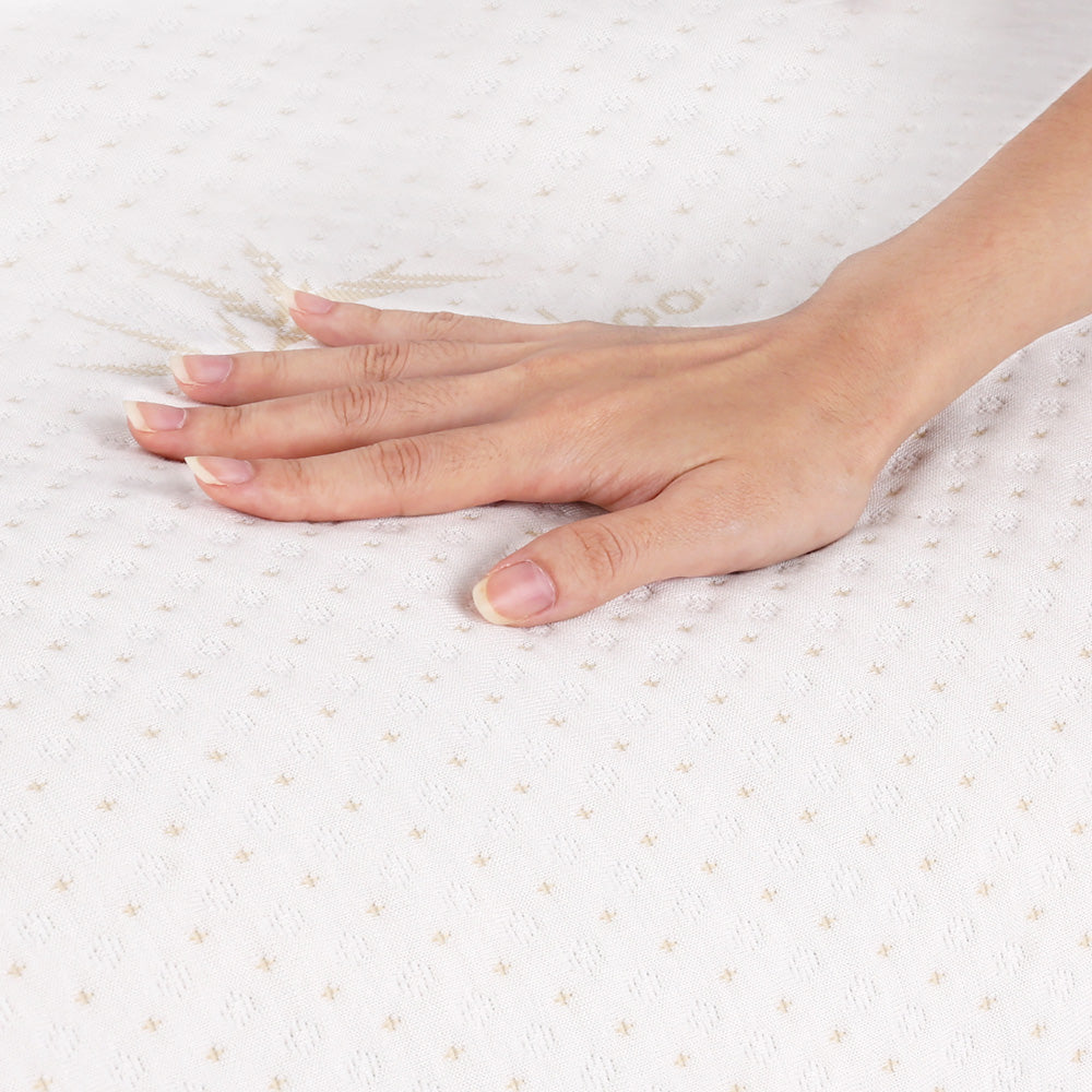 Giselle Bedding Gel-Infused Memory Foam Pillow Twin Pack — Bamboo Cover — Allure Home Collections