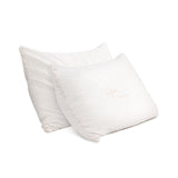 Giselle Bedding Gel-Infused Memory Foam Pillow Twin Pack — Bamboo Cover — Allure Home Collections