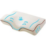 Giselle Bedding Memory Foam Contour Pillow — 100% High-Density Foam, Classic — Allure Home Collections