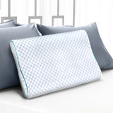 Giselle Bedding Cool Gel Memory Foam Contour Pillow — 100% Gel-Infused High-Density — Allure Home Collections
