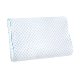 Giselle Bedding Cool Gel Memory Foam Contour Pillow — 100% Gel-Infused High-Density — Allure Home Collections