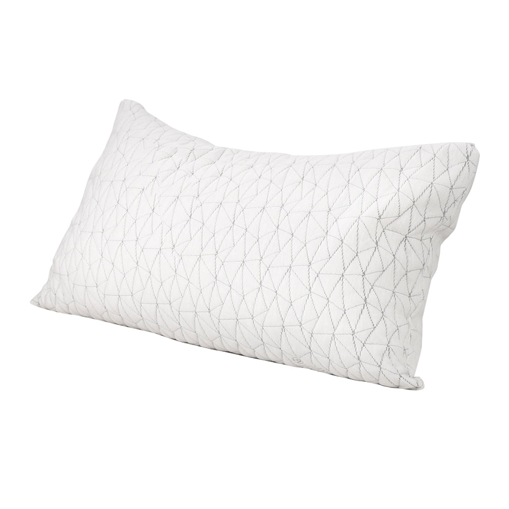 Giselle Bedding King Size Memory Foam Pillow Twin Pack — Neck and Shoulder Support — Allure Home Collections