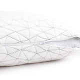Giselle Bedding King Size Memory Foam Pillow Twin Pack — Neck and Shoulder Support — Allure Home Collections