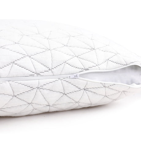 Giselle Bedding Memory Foam Pillow Twin Pack — High-Density and Gel-Infused Blend — Allure Home Collections
