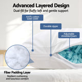 Giselle Bedding Adjustable Shredded Memory Foam Pillow — Customisable Loft — Allure Home Collections