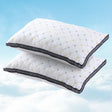 Giselle Luxury Microfibre Pillow Set — 2-Pack, 1kg Polyester Fibre, All Sleepers — Allure Home Collections