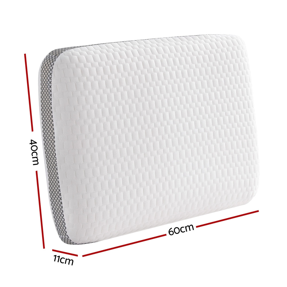Giselle Premium Memory Foam Pillow — Superior Neck and Head Support — Allure Home Collections