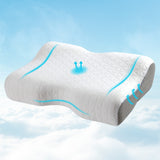 Giselle Contour Memory Foam Pillow — Ultimate Neck and Head Support — Allure Home Collections