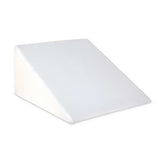 Giselle Bedding Wedge Pillow — White, Elevating Back and Upper Body Support — Allure Home Collections