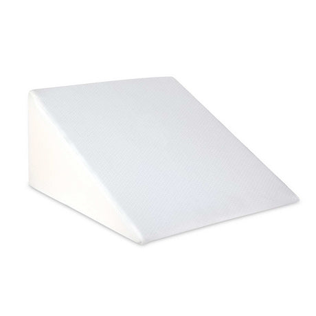 Giselle Bedding Wedge Pillow — White, Elevating Back and Upper Body Support — Allure Home Collections