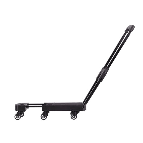 folding platform hand truck trolley in black view 4