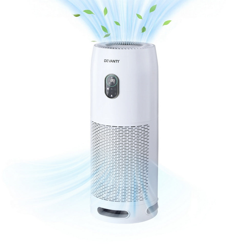 H11 grade HEPA filter cartridge removed from the purifier