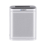 HEPA and activated carbon filter removed from the rear of the purifier