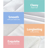 Willersey Goose Down and Feather Quilt, King, 800GSM