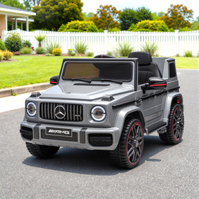 Gaydon grey kids electric ride on luxury SUV