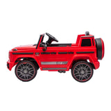 Curborough Kids Ride On Car, 12V Electric SUV, Red