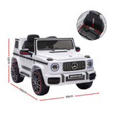 Gaydon Kids Ride On Car, 12V Electric, White