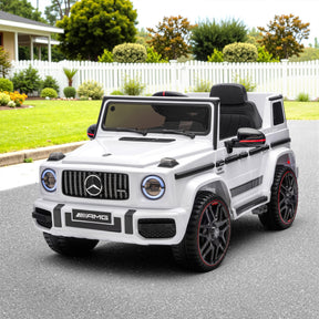 Gaydon white kids electric ride on luxury SUV
