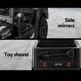 Rufforth Kids Ride On Military Jeep, 12V Electric, Black