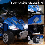 Kinloss Ride On ATV Quad 12V Electric, Blue