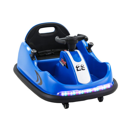 Kids Electric Ride On Bumper Kart with Remote Control 6V Blue