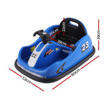 Kids Electric Ride On Bumper Kart with Remote Control 6V Blue