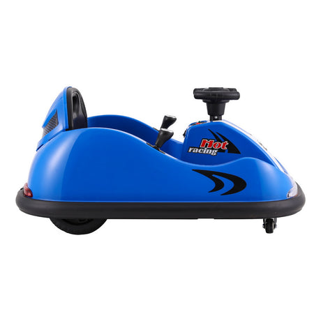 Kids Electric Ride On Bumper Kart with Remote Control 6V Blue