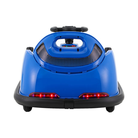 Kids Electric Ride On Bumper Kart with Remote Control 6V Blue