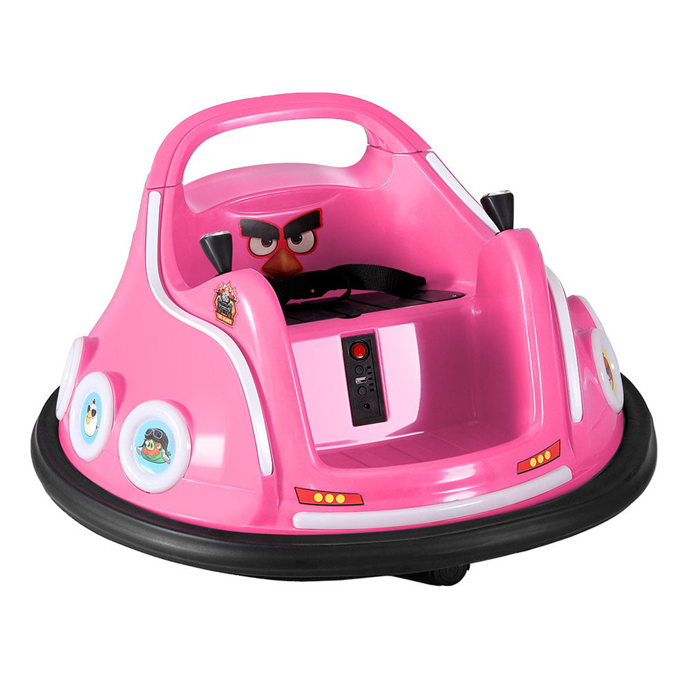 Kids Electric Ride On Bumper Car with Remote Control 6V Pink
