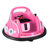 Kids Electric Ride On Bumper Car with Remote Control 6V Pink